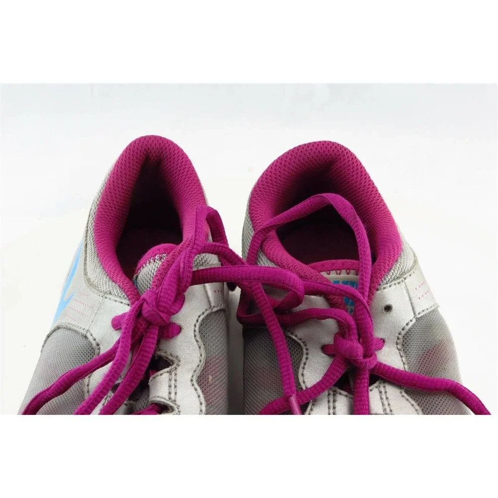 Nike‎ Women Training Shoes Flex TR 2 Size 7.5 Gray Lace-Up Fabric Athletic - Picture 3 of 8